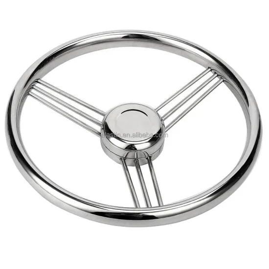 316 Stainless Steel Marine Hydraulic Steering Wheel for Boats