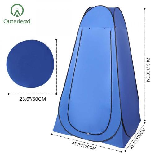 2 person pop up tent Outerlead Pop Up Camping Shower Tent Blue Factory