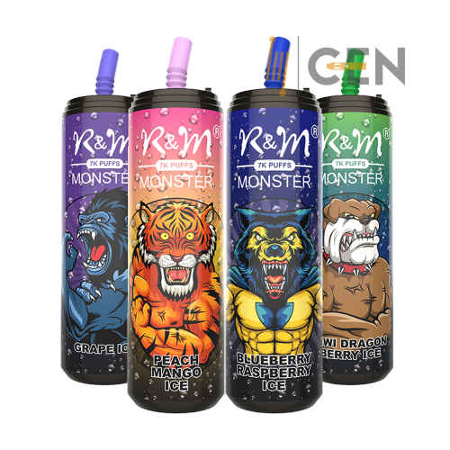 R&M Monster 7000 puffs All Flavors Device