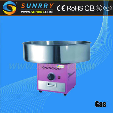 Gas candy floss machine 730mm professional cotton candy floss making machine (SUNRRY SY-CCM730B)