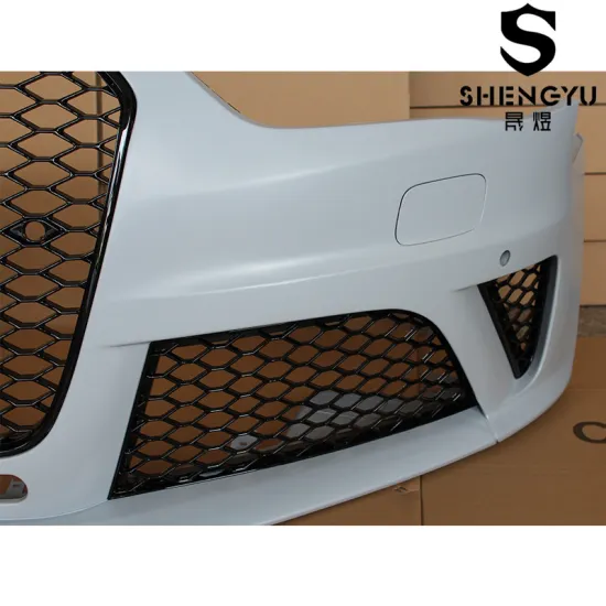 Upgrade Car Bumper Kit for Audi A4 2013-2016 - RS4 Front Bumper with Grille and Lip