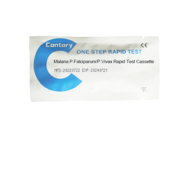 Malaria PF/PV Test Cassette Kit de prueba rápida