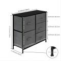 5 fabric drawers storage organizer with drawers