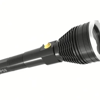 High Quality IP68 Waterproof Diving Flashlight with 60Meters Depth Capability and 7 Modes of High Brightness LED Light