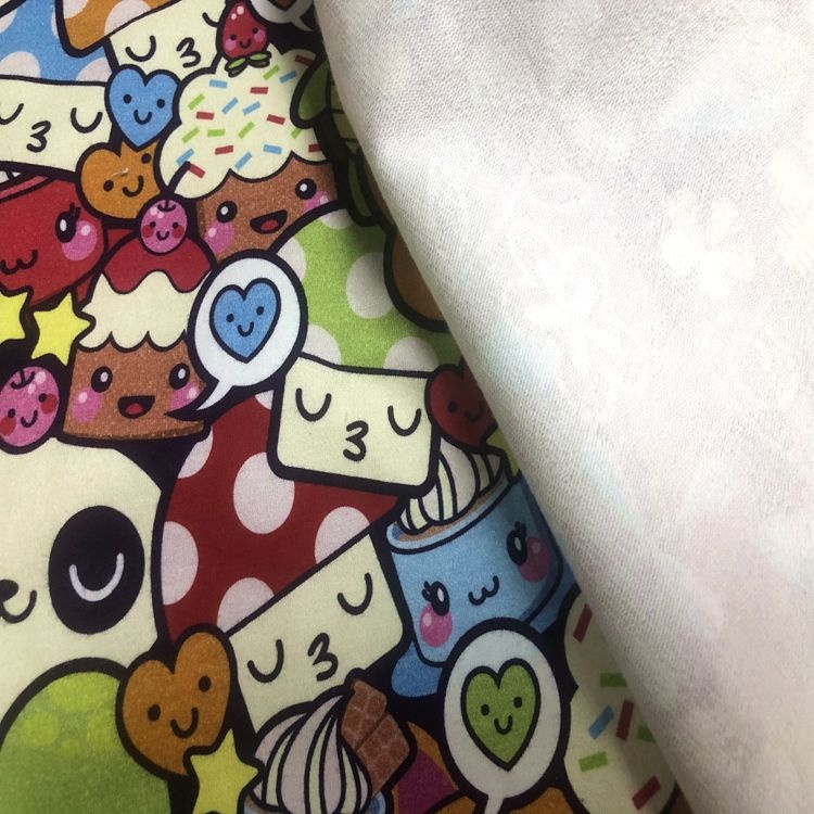 Tessuto per bambini con cappuccio in French Terry personalizzato 100% cotone