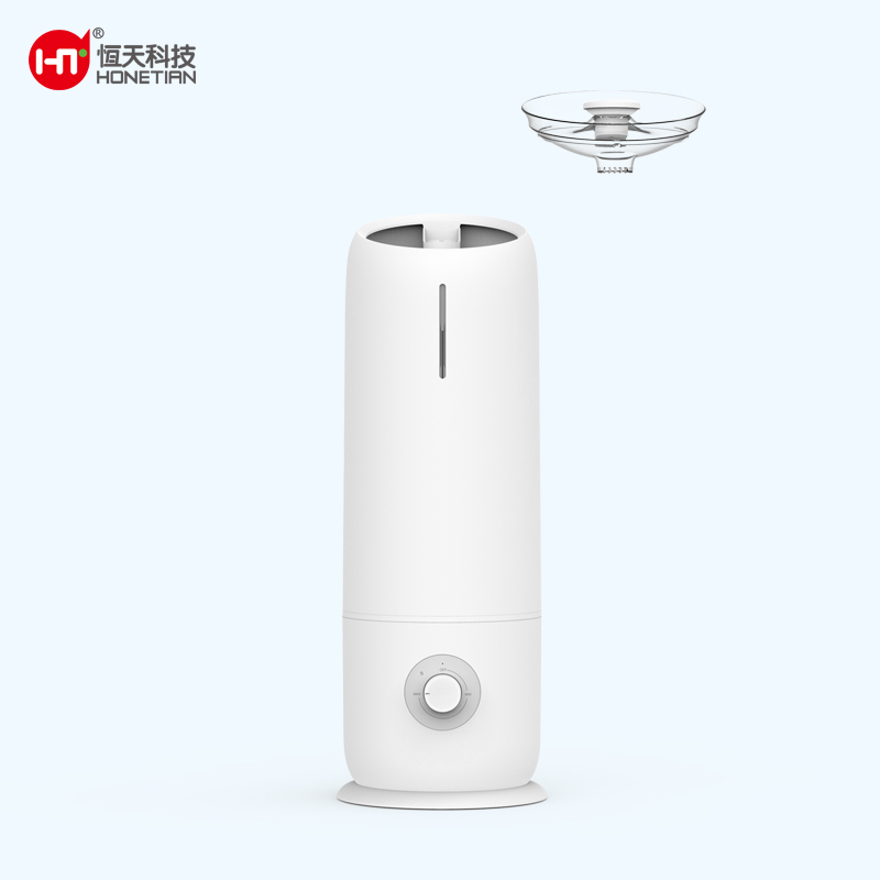 HONETIAN knob control 8.0L capacity smart hot sellers indoor plastics custom colors tower humidifiers forlarge room