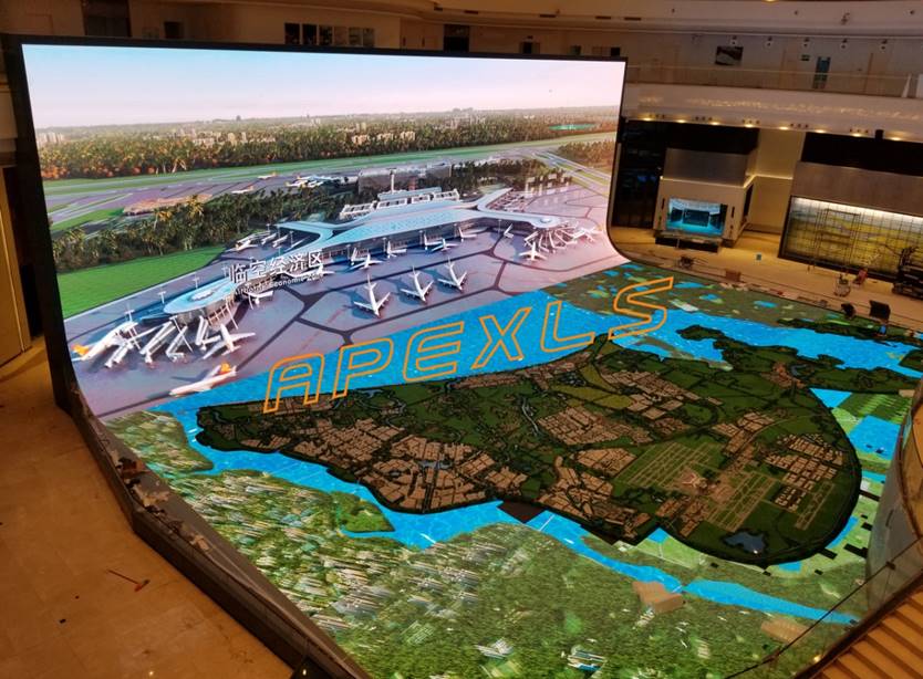 Book Shape Indoor Led Display