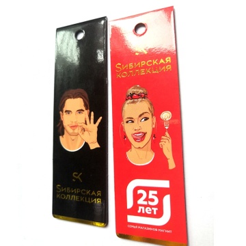 Custom Magnetic Bookmarks with Gold Foil Logo Printing - MADE in CHINA Guangzhou Manufactory