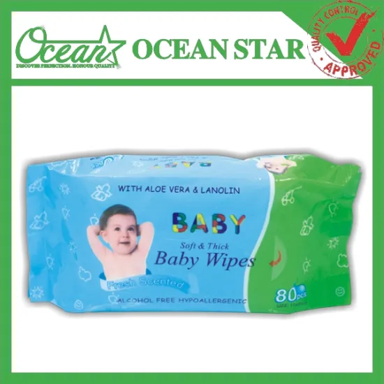 80pcs baby wet wipes