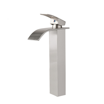 High Quality 304 Stainless Steel Bathroom Waterfall Basin Faucet