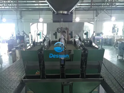 4 Heads Weigher Coffee Beans / Ground Coffee Packing Machine