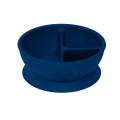 Dishwasher safe Divided Silicone Suction Bowl