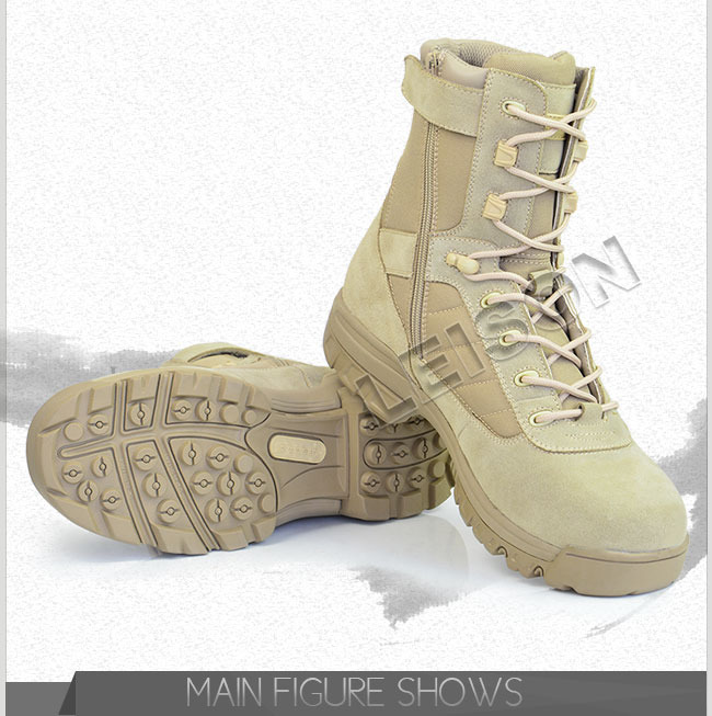 Military Tactical Boots ISO Standard