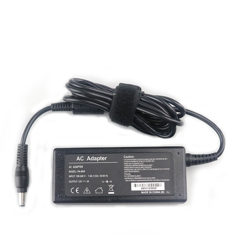 Adaptateur d'alimentation 12V 5A 60W AC DC