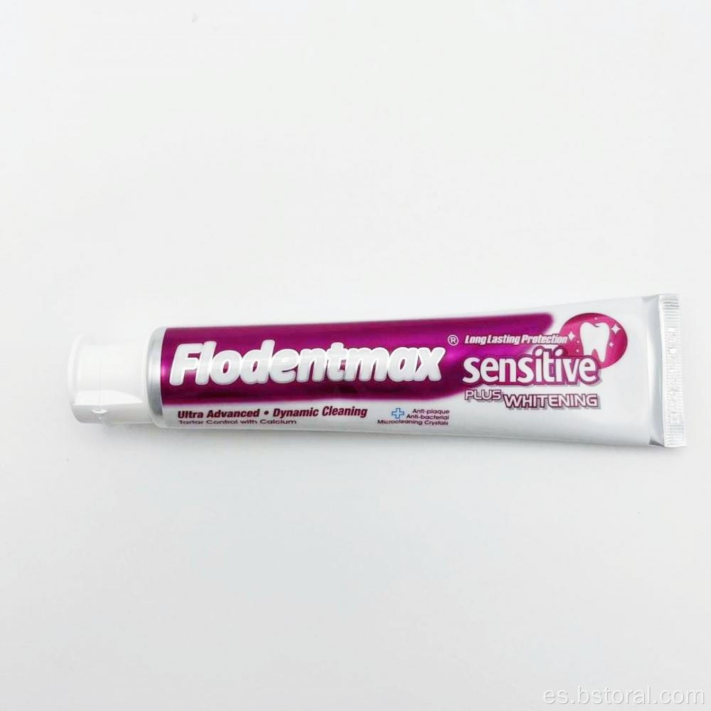 100 ml de sensibilidad refrescante pasta de dientes de fluoruro