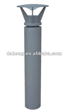 Aluminium -Bollerlicht im Freien mit E27 -Basis