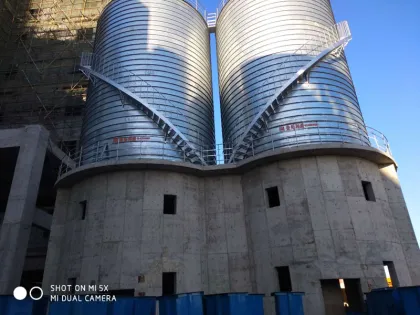 Steel Silo for Chemical Material Petroleum Coke Storage