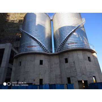 Stahlsilo für die Lagerung von chemischem Material Petrolkoks