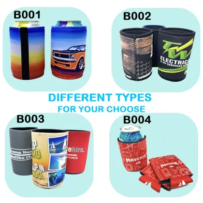 Custom Logo Beer Can Coolers - 12oz Stubby Holders & Neoprene Coolers for Drinks