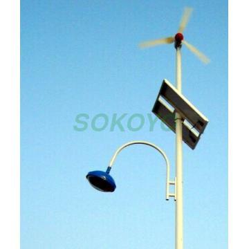 Wind Powered Lights with 6M pole
