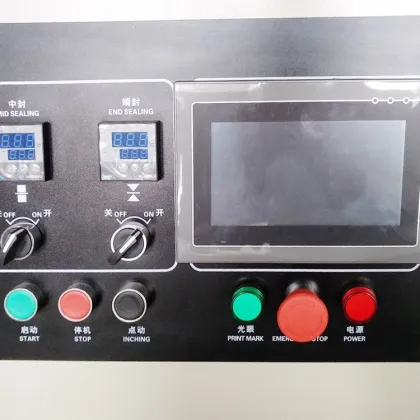 Automatic Sliced Bread Egg Roll Cheddar Cheese Pillow Packing Machine