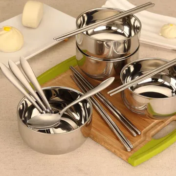 Travel Portable Bowl Spoon Chopsticks Set