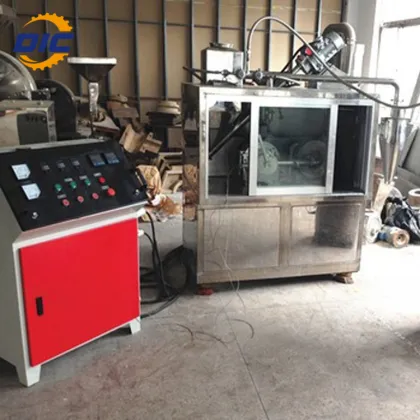 Liquid nitrogen grinder freeze pulverizer