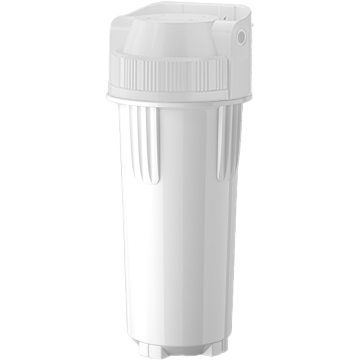 Soporte de montaje blanco de 10 pulgadas con rosca 1/4 BSP