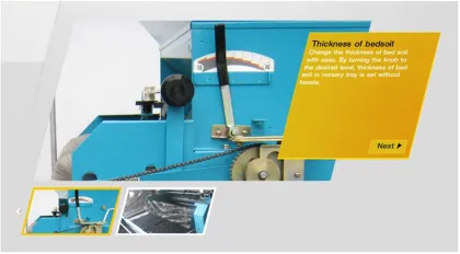 Automatic Rice Seed Nursery Sowing Machine Line