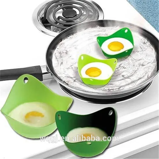 Creative Silicone Egg Boiler Silicone Egg Poacher Cooking Rings