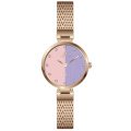 Ladies Minimalism Mesh Watchband Quartz Wrist Watch