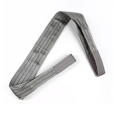 Polyester Sling Lift Sling Grey Color Webbing Sling