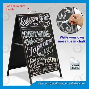 Sandwich board Blackboard A Frame A-Board