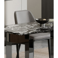 Modern Black Marble Dining Table