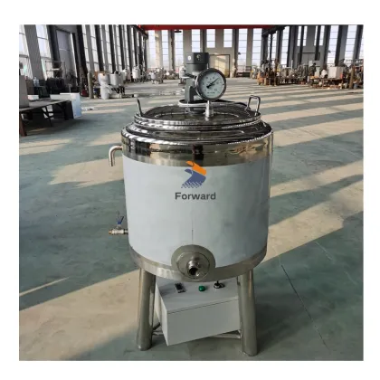 High/Low Temperature Milk Pasteurizer Tank: Dairy Sterilizer Machine for Sale