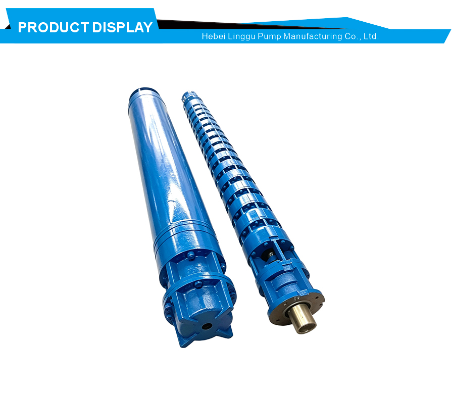 Water cooled submersible pump