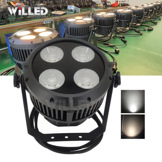 Waterproof Outdoor Cob LED Par Light 50W WW CW DMX 200W