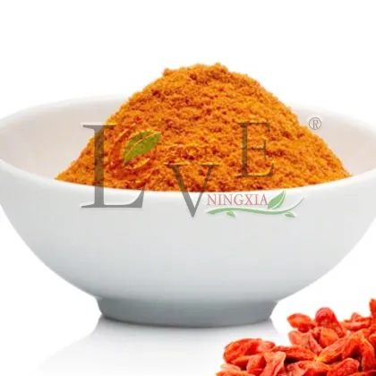 Organic pure goji powder healthy tonic