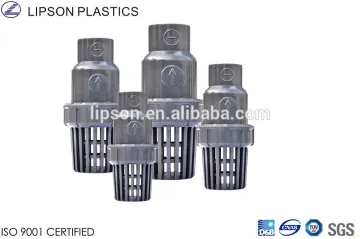 High Quality Plastic PVC Valve Industrial Valves Foot Valves Manufactuter
