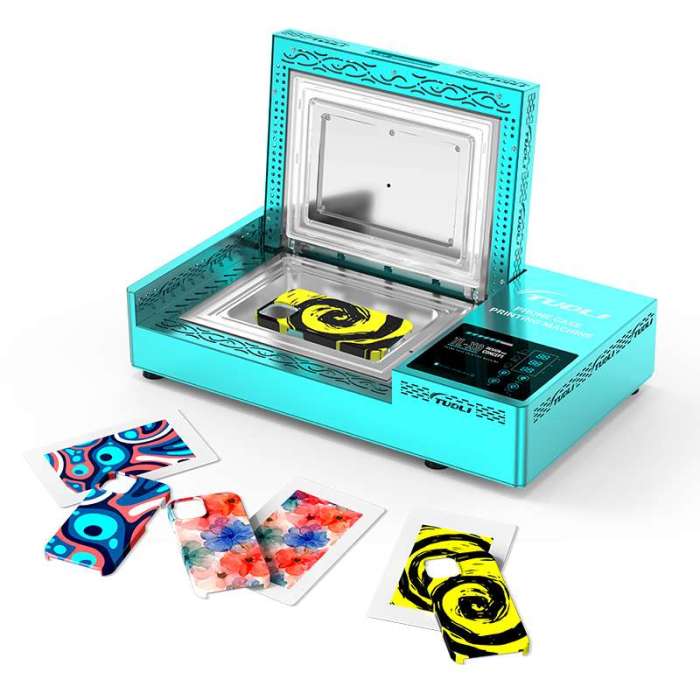 Mesin Sublimasi 3D Pencetakan Penutup Seluler Kustom