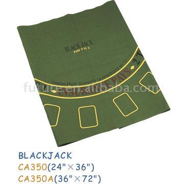 Felt-Blackjack,Chip Holder,poker,chips,casino,gambling,game,poker set,poker table,felt,poker mat