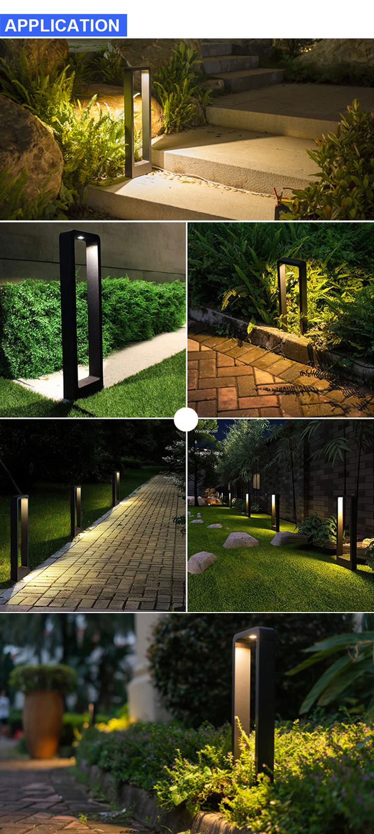 Led Outdoor Garden Park Lawn Light