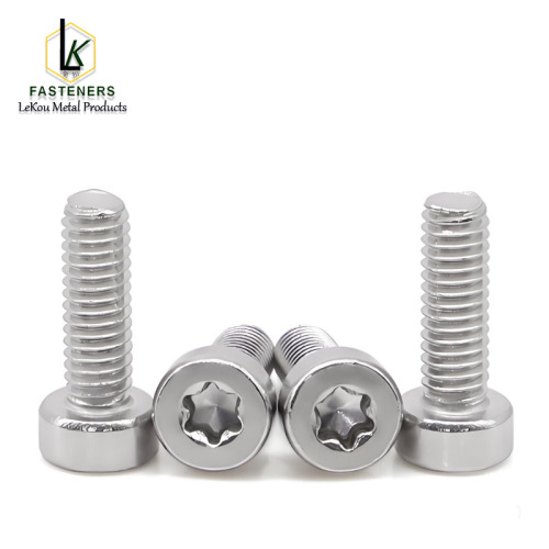 Шрубы з шасціграннай галоўкай з унутраным ключом з нержавеючай сталі