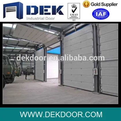 vertical opening industrial doors overhead sectional door