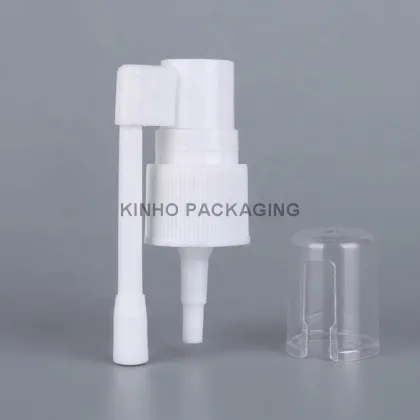 Medical Fine Mist Oral Mouth Throat Sprayer Atomizer with Cap and Long Nozzle