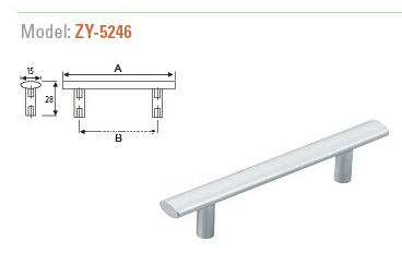 Aluminium Alloy Furniture Handle Zy-5246