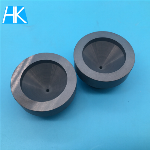 insulating Si3N4 silicon nitride ceramic crucible cup cover