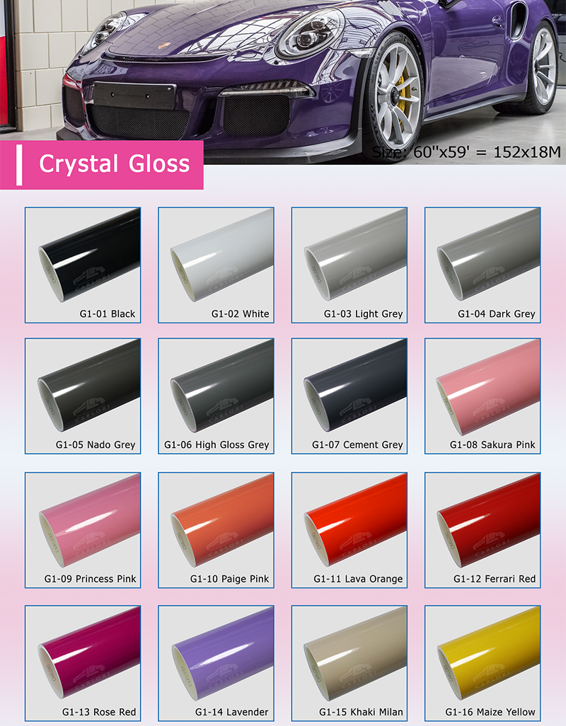 Crystal Gloss Car Wrap