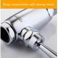 Zelfsluitende Messing Chromen Mannal Flush Valve met handvat