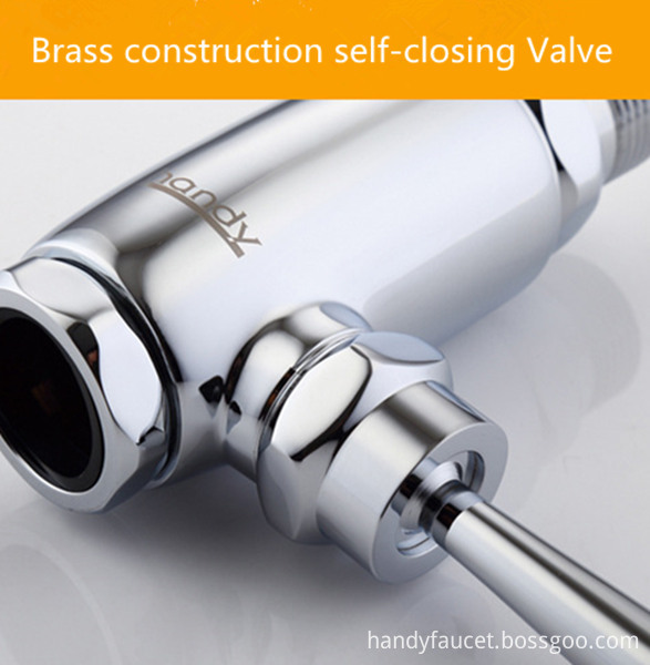 flush valve with handle